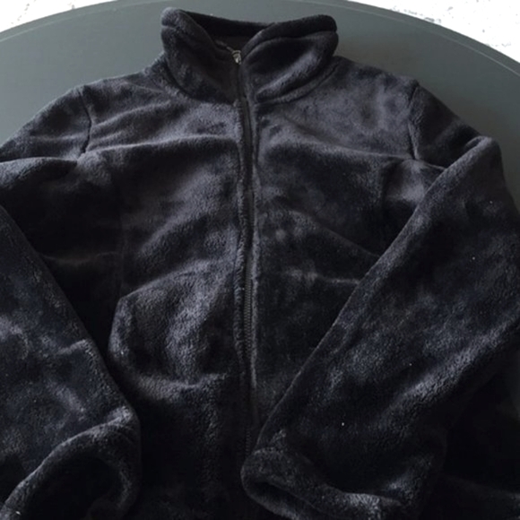 32 Degrees Jackets & Blazers - 🖤Super Cozy Luxe Faux Fur Thermal Fleece Teddy Bear Black Zip Winter Jacket - M